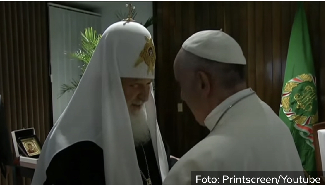 VAŽAN SASTANAK DVE CRKVE: Papa Francisko se sastao sa ruskim mitropolitom Antonijem