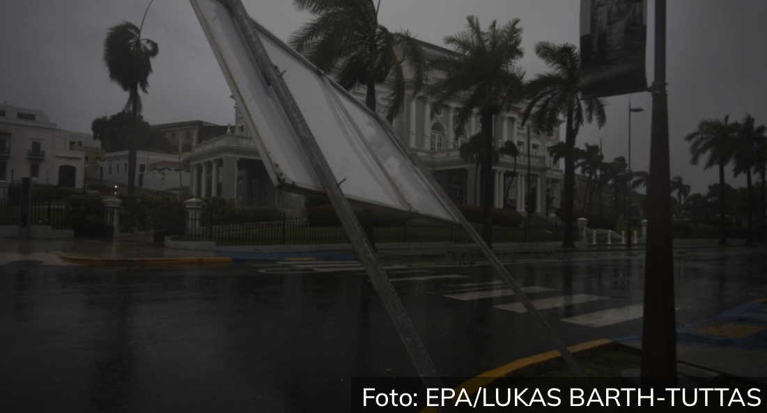 KIDAO ASFALT, OBRTAO AUTOMOBILE, OBORIO MOST NA OSTRVU Stravičan uragan pogodio Portoriko! (VIDEO)