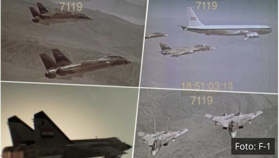 OD NJIH JE SADAMA HUSEINA BOLELA GLAVA: Kratka istorija iranskih F-14 tomketa u ratu protiv iračkih migova VIDEO