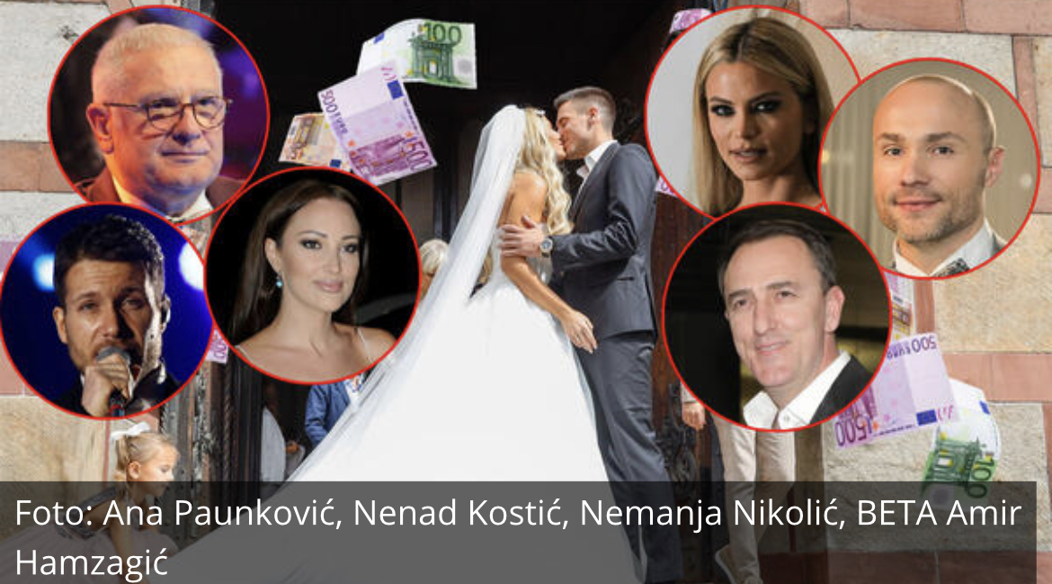 ĐOKOVIĆI SAMO ZA MUZIKU DALI 65.000 €! Najveće zvezde na svadbi Noletovog brata, TREŠTALO u Crnoj Gori, a ona je bila IZNENAĐENJE