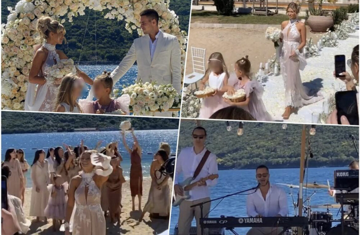 ĐORĐE I SAŠKA ZAVETOVALI SE NA VERNOST DRUGI PUT Izgovorili „DA“ na PLAŽI, mlada do matičara došla BOSA, a tek kad vidite goste