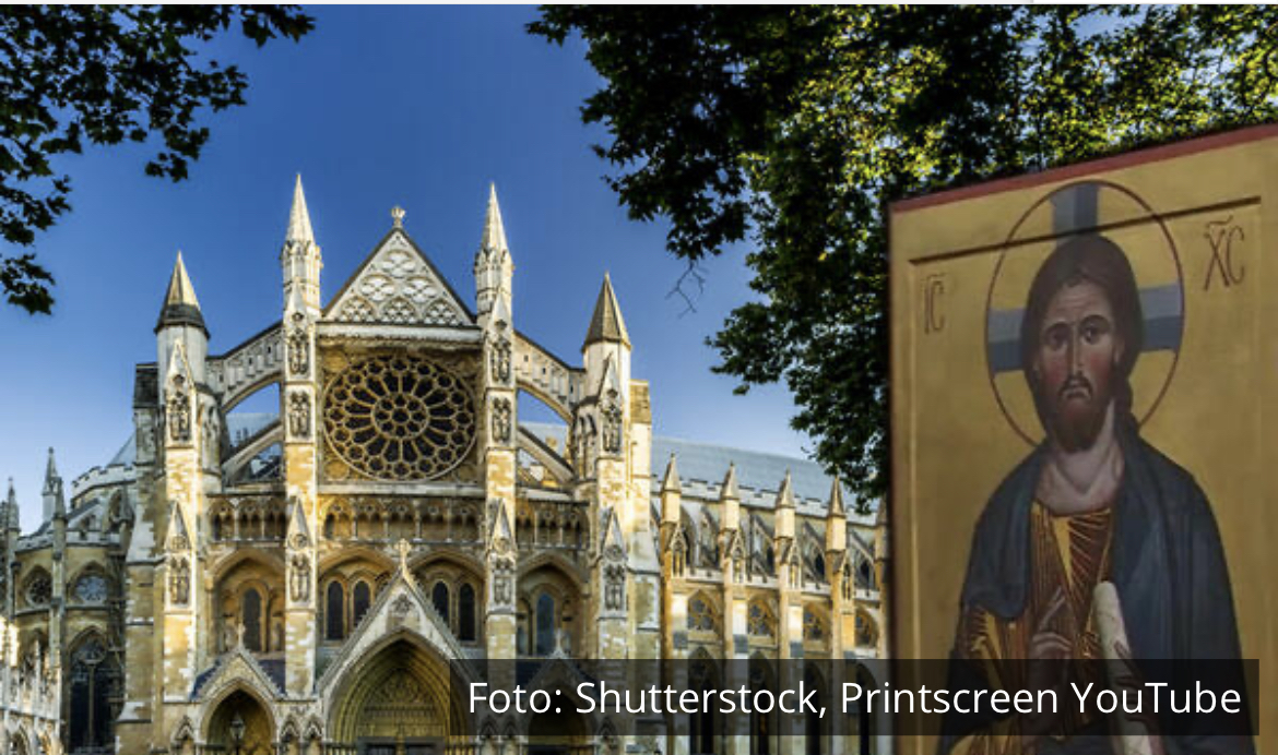 GLEDAOCIMA U SRBIJI NIJE PROMAKAO DETALJ SA SAHRANE KRALJICE ELIZABETE II: Otkud pravoslavne ikone u Vestminsterskoj opatiji! FOTO