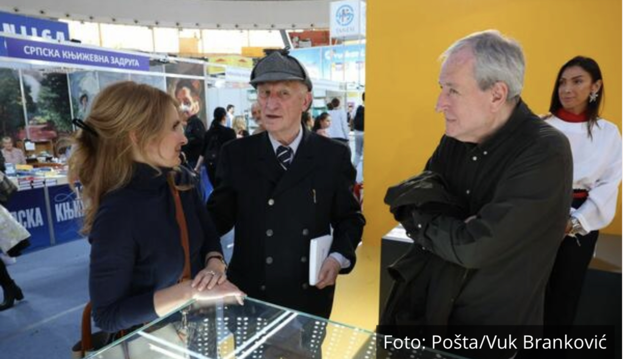ODRŽANA PROMOCIJA KNJIGE „100 GODINA DUŠKA RADOVIĆA“ NA SAJMU KNJIGA:&hellip;
