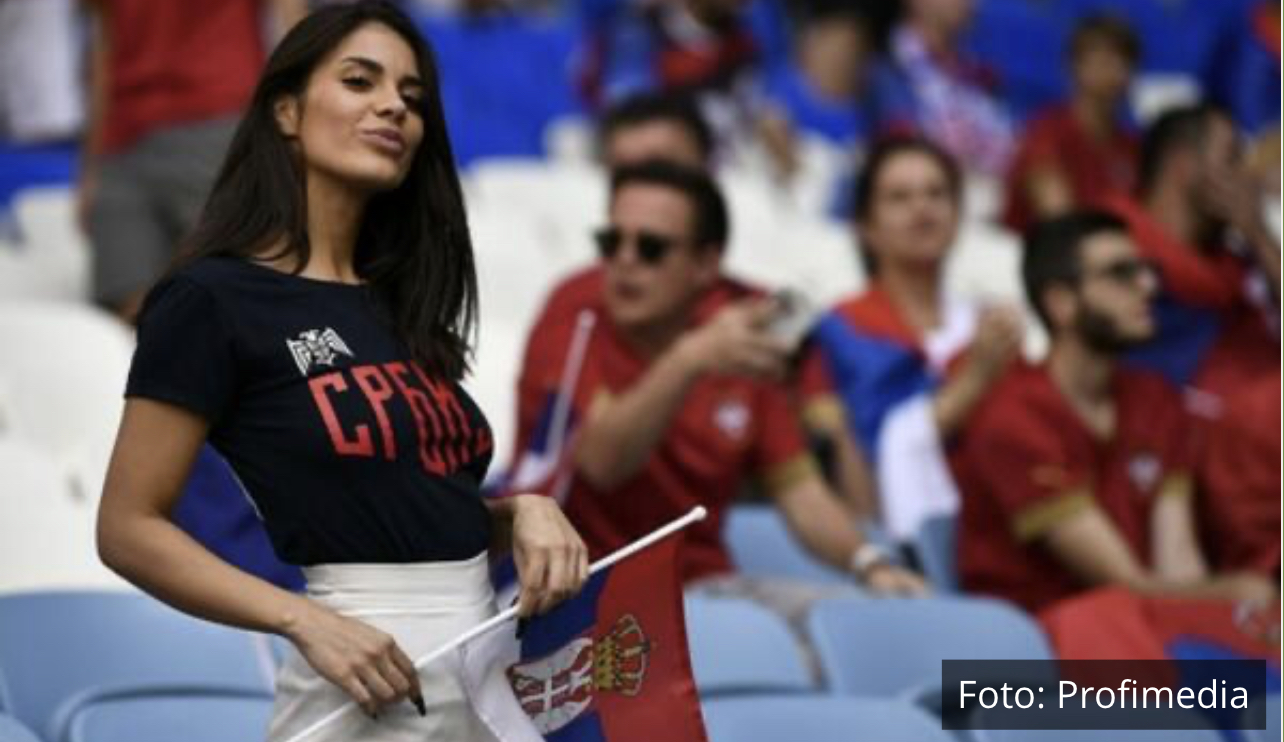 SRPKINJA JE NOVA LARISA RIKELME! Pogledajte devojku koja je mamila uzdahe na utakmici Srbije! NAJLEPŠA navijačica Mundijala (FOTO)