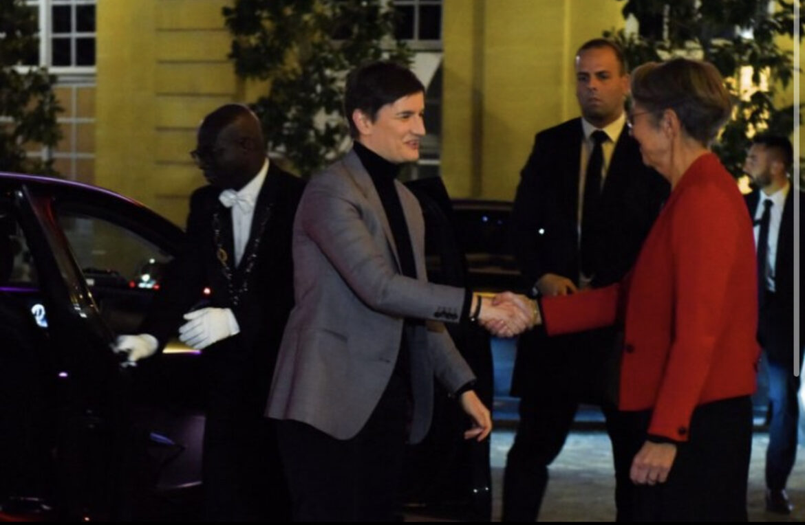 NASTAVAK STRATEŠKIH VEZA SA PARIZOM: Premijerka Srbije Ana Brnabić razgovarala sa predsednicom vlade Francuske Elizabet Born 