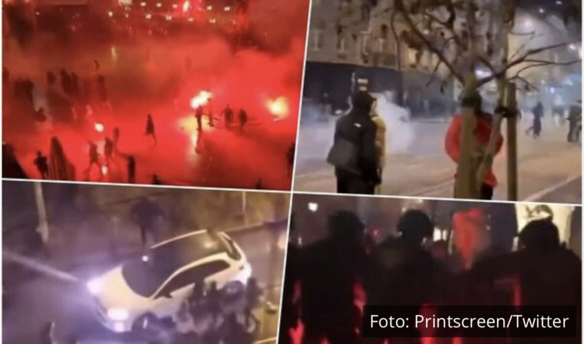 NAVIJAČKI RAT NA ULICAMA MONPELJEA Marokanci i Francuzi pravili HAOS! Dečak hteo da skine zastavu, vozač dodao gas i ubio ga VIDEO