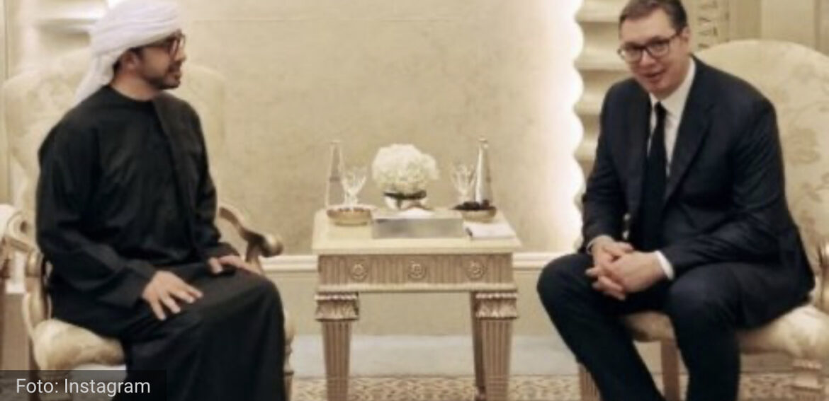 JOŠ JEDAN VAŽAN SUSRET U ABU DABIJU: Vučić se sastao sa ministrom spoljnih poslova UAE (FOTO) 