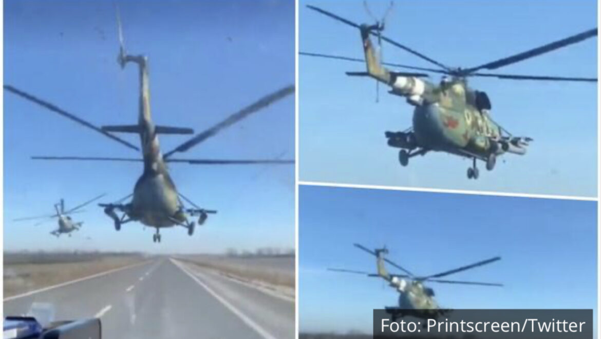 HELIKOPTERSKI RAT U UKRAJINI: Priča o Mi-8 koji postaje buktinja! Piloti traže Apače