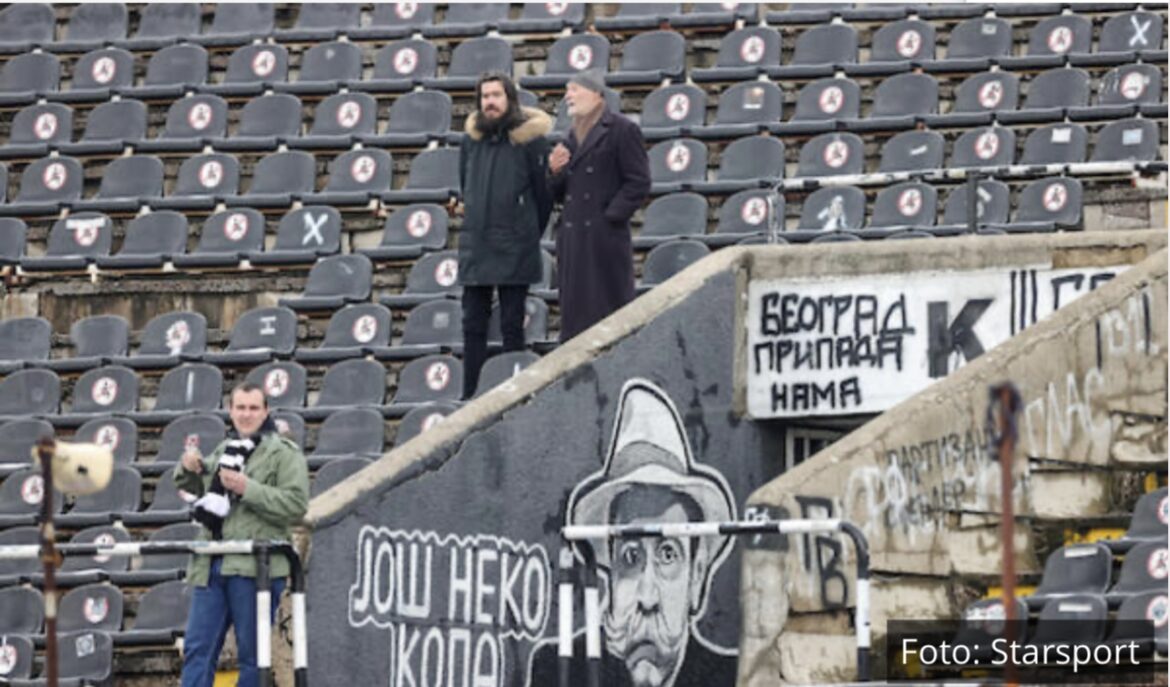 PONIŽENJE KAKVO ISTORIJA PARTIZANA NE PAMTI: 1, 2, 3, 4, 5… Ljudi, šta je ovo na tribinama? TUŽNO DA TUŽNIJE ne može biti