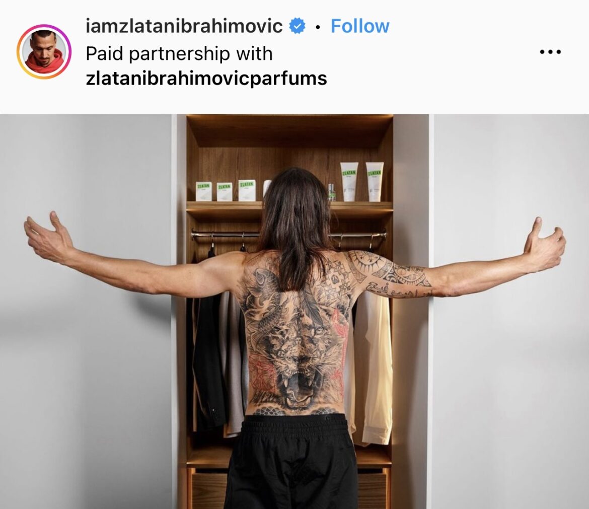 ZLATAN IMA LAVA, A U NEVERICI ĆETE DA GLEDATE ŠTA IMA KIRJOS! „Ludi“ Australijanac se pohvalio tetovažom preko celih leđa (FOTO)