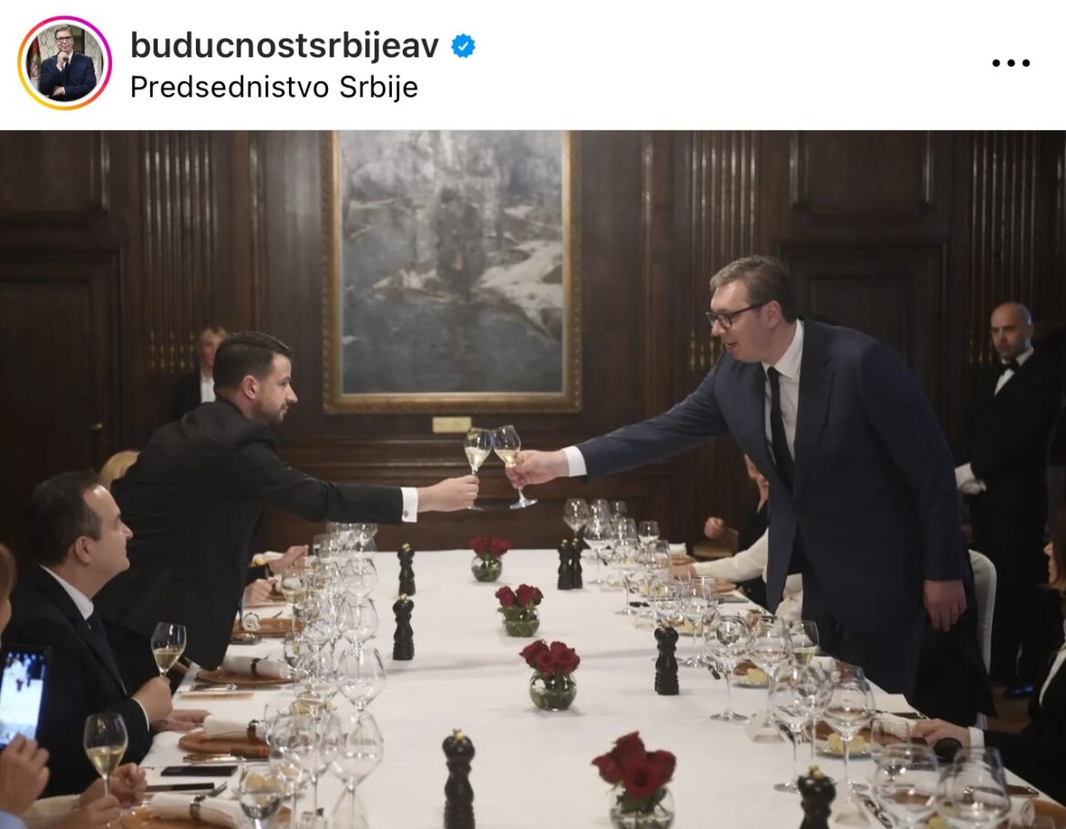„DRAGI PRIJATELJU, HVALA VAM JOŠ JEDNOM“ Vučić priredio svečani ručak u čast predsednika Crne Gore