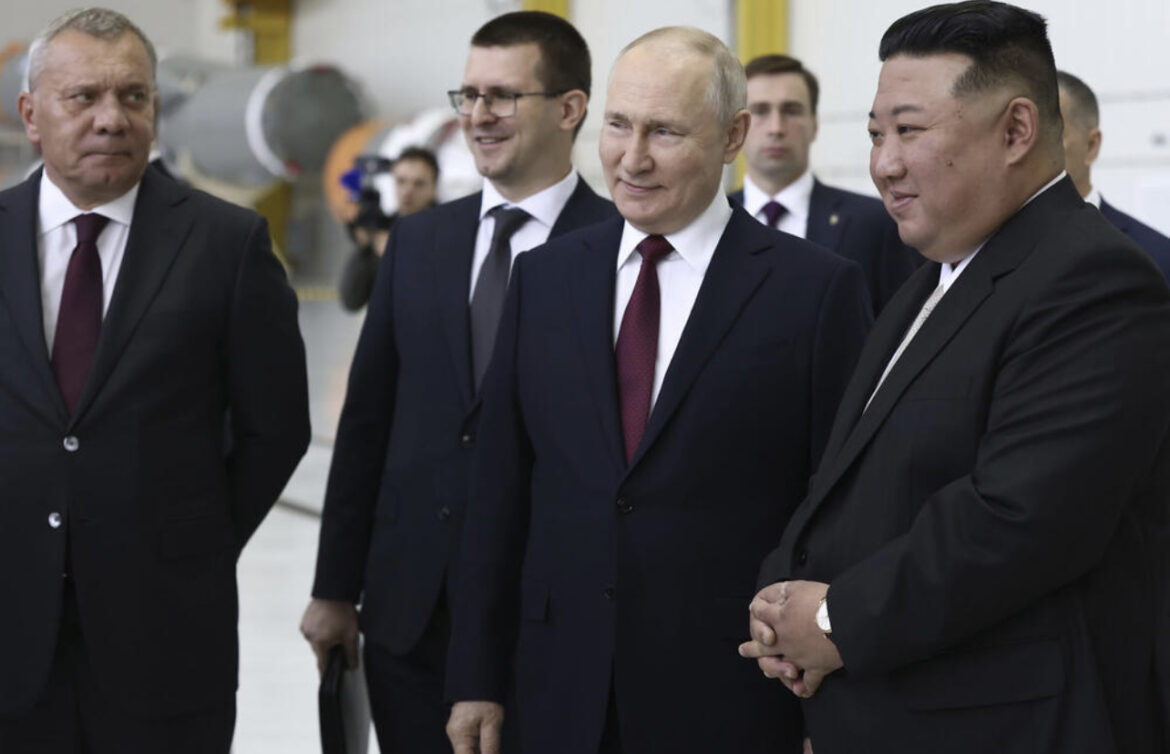 „ZAJEDNO U SVETOJ BORBI PROTIV IMPERIJALIZMA“: Kim obećao Putinu punu i bezuslovnu podršku (FOTO, VIDEO)