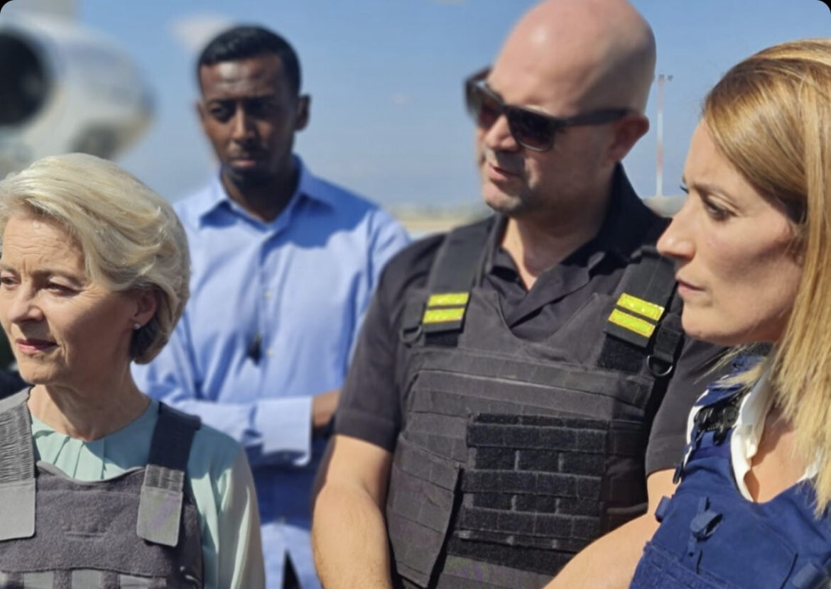 DRAMA U TEL AVIVU: Dve evropske funkcionerke sprovedene u sklonište, oglasile se sirene za opasnost! (VIDEO)