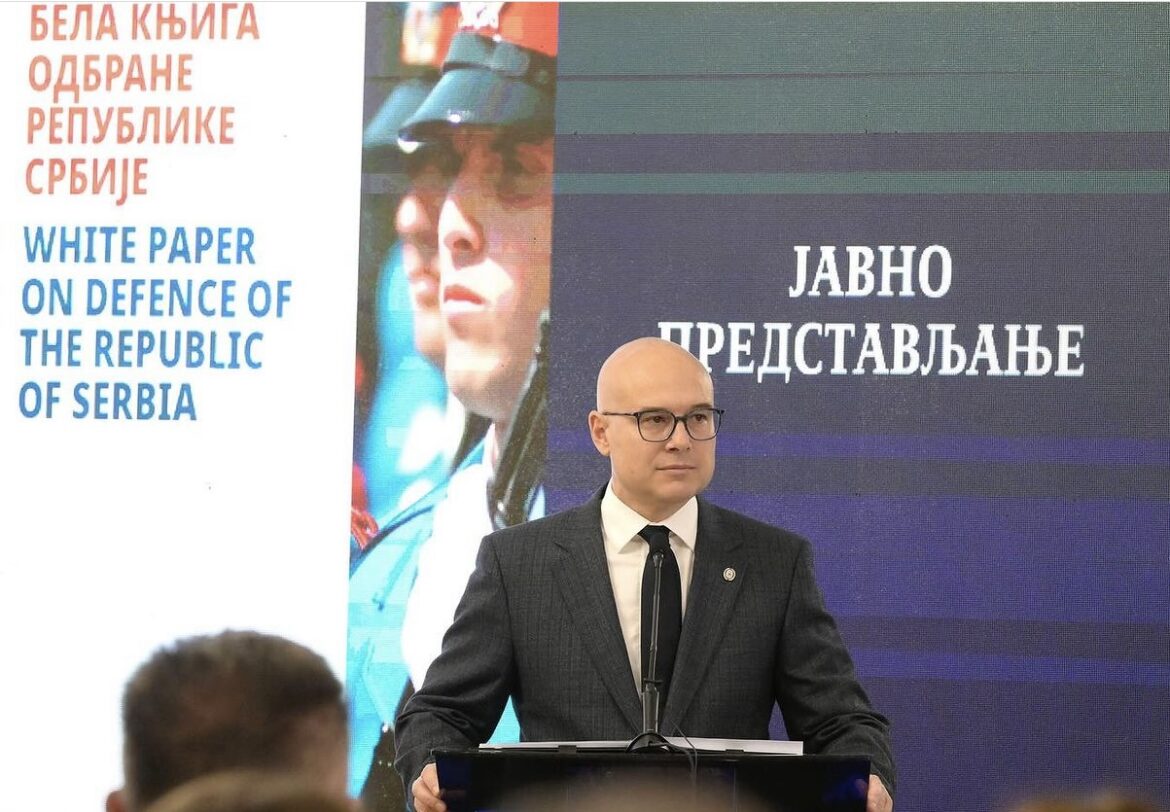 Ministar Vučević prisustvovao predstavljanju Bele knjige odbrane Republike Srbije