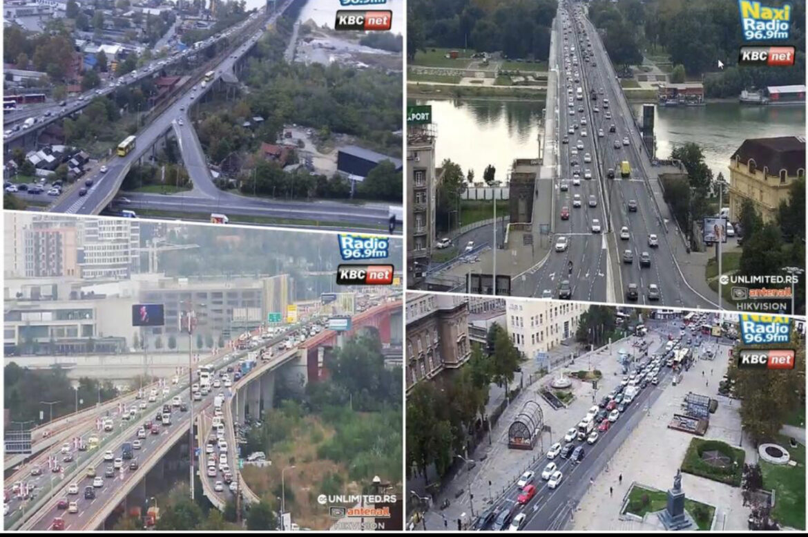 Krkljanac u Beogradu! Velike saobraćajne gužve u ovim delovima prestonice 