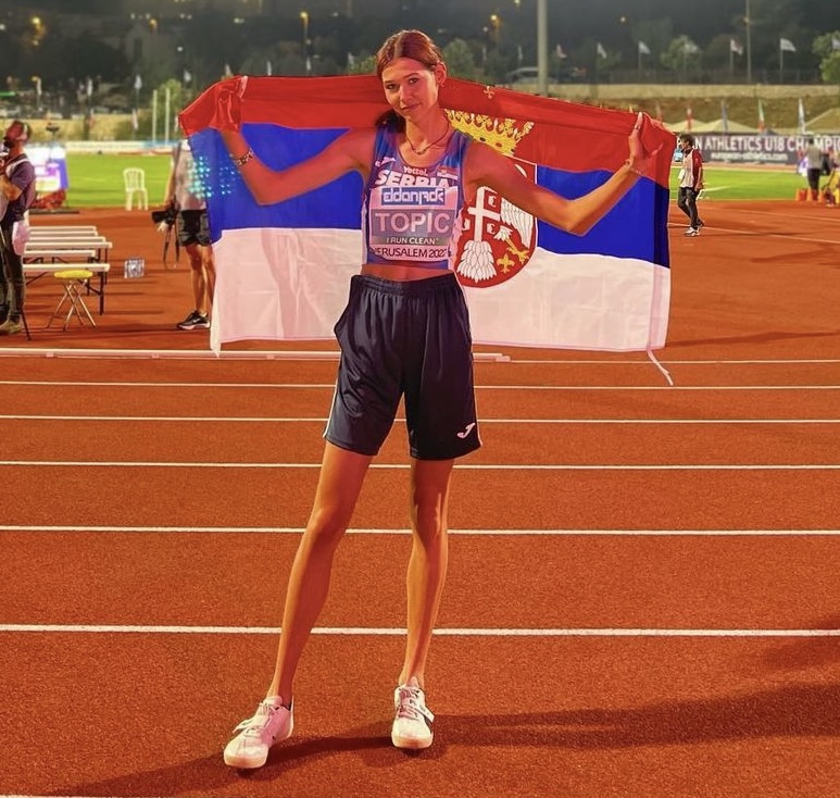 „Radiću da budem još bolja“: Angelina zasijala nakon što je proglašena za zvezdu u usponu evropske atletike
