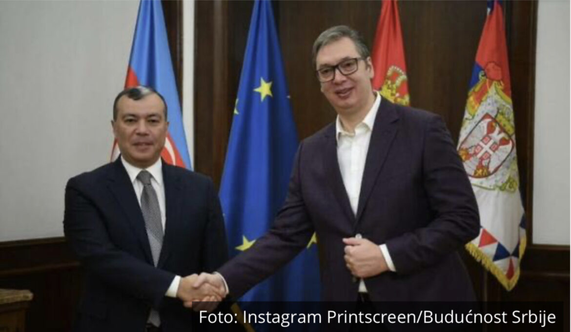 „RADUJEM SE PREDSTOJEĆEM SUSRETU SA PREDSEDNIKOM AZERBEJDŽANA“ Susret predsednika Vučića sa ministrom rada Babajevim (FOTO)
