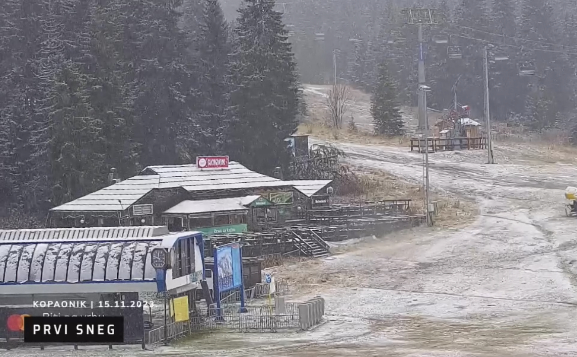 Pada sneg u ovom delu Srbije, evo gde se zabelelo