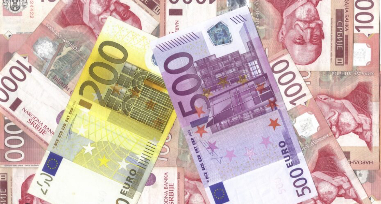 Ovo je sutrašnji kurs dinara prema evru