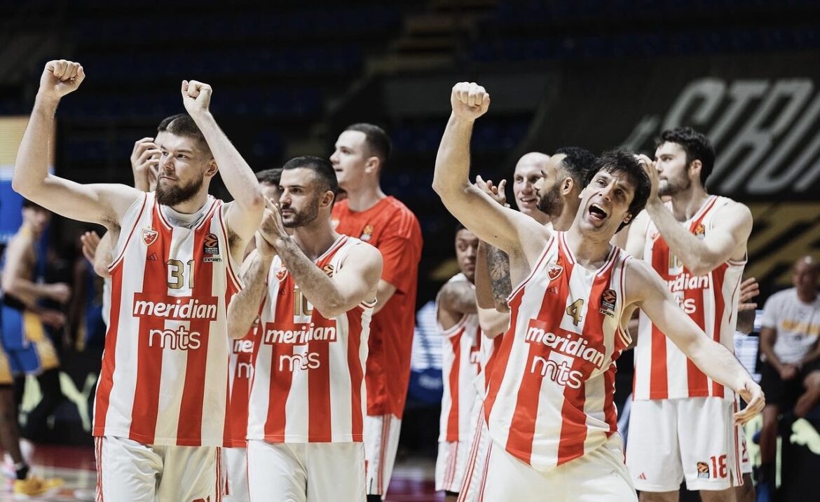 Zvezda – Split: Crveno-beli u Železniku traže nastavak pobedničkog niza u ABA ligi