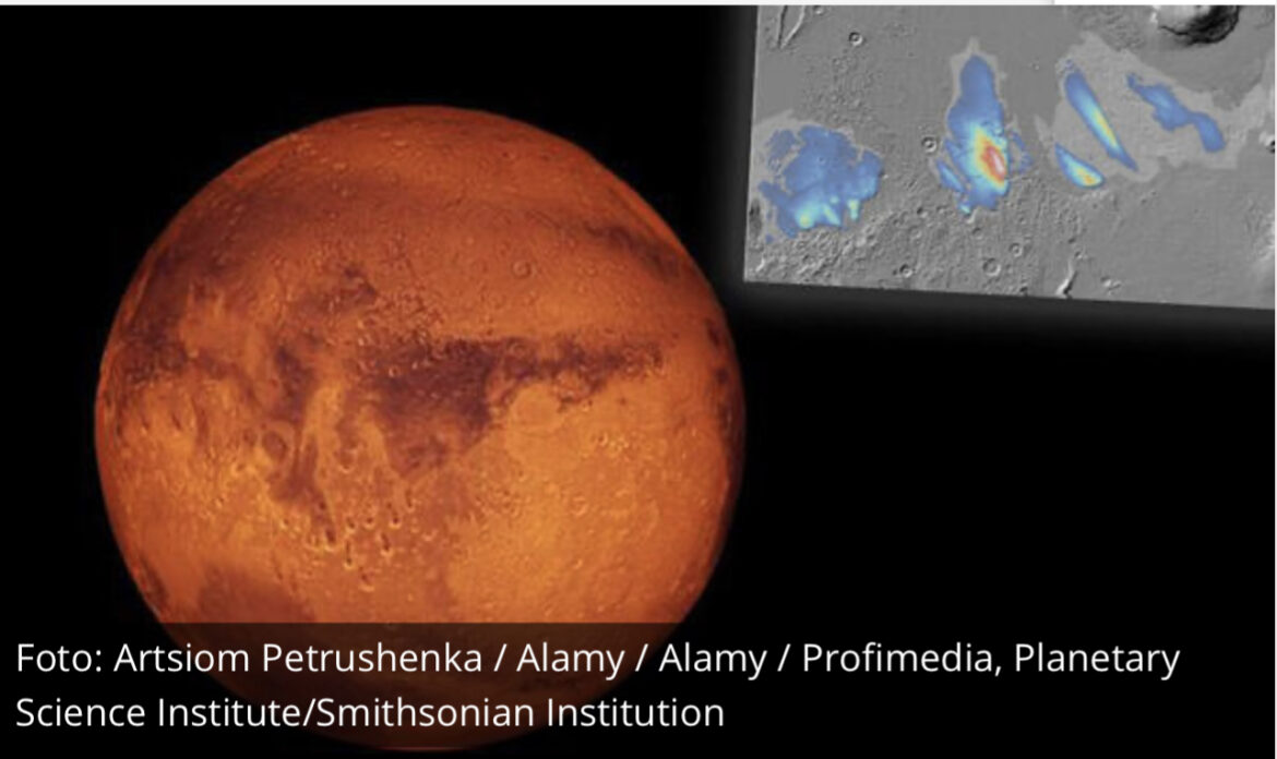 PRONAĐENA OGROMNA KOLIČINA LEDA NA MARSU: Šok otkriće ispod površine planete MOGAO BI DA NASTANE OKEAN AKO SE ISTOPI (FOTO)