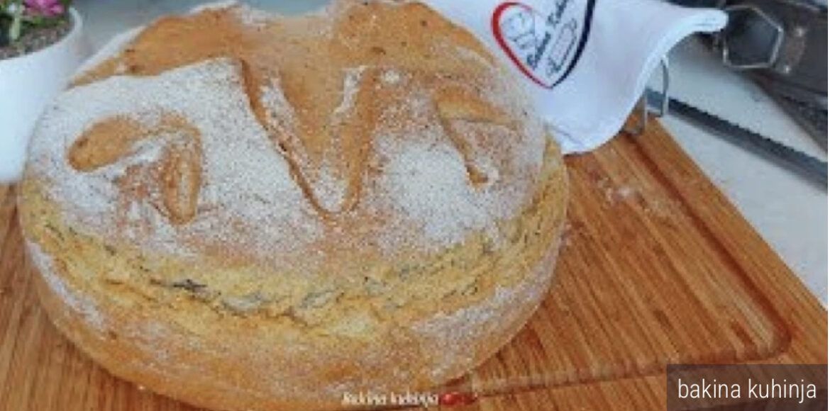 Domaći ražani hleb koji se ne mesi! Lako se pravi, a ukus je fantastičan (VIDEO)