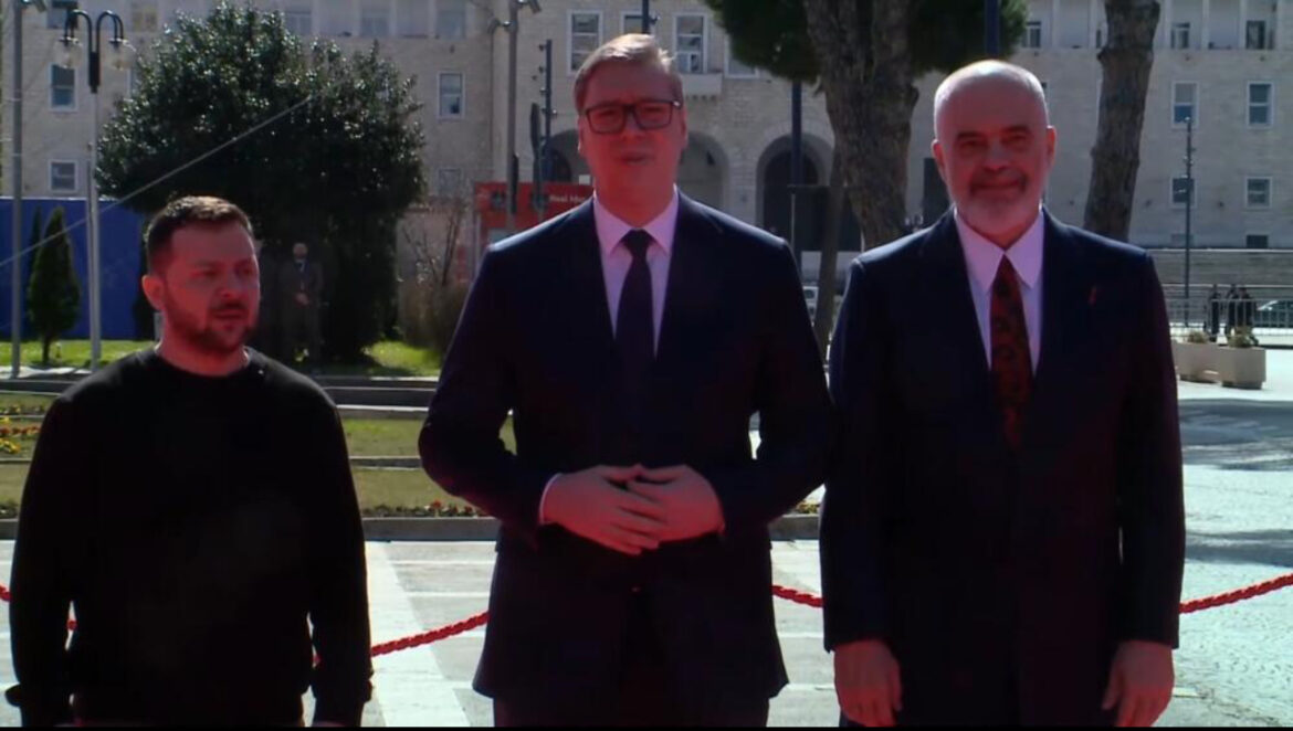 UŽIVO SAMIT UKRAJINA – JUGOISTOČNA EVROPA: Stigao predsednik Vučić, dočekali ga Rama i Zelenski (FOTO) 