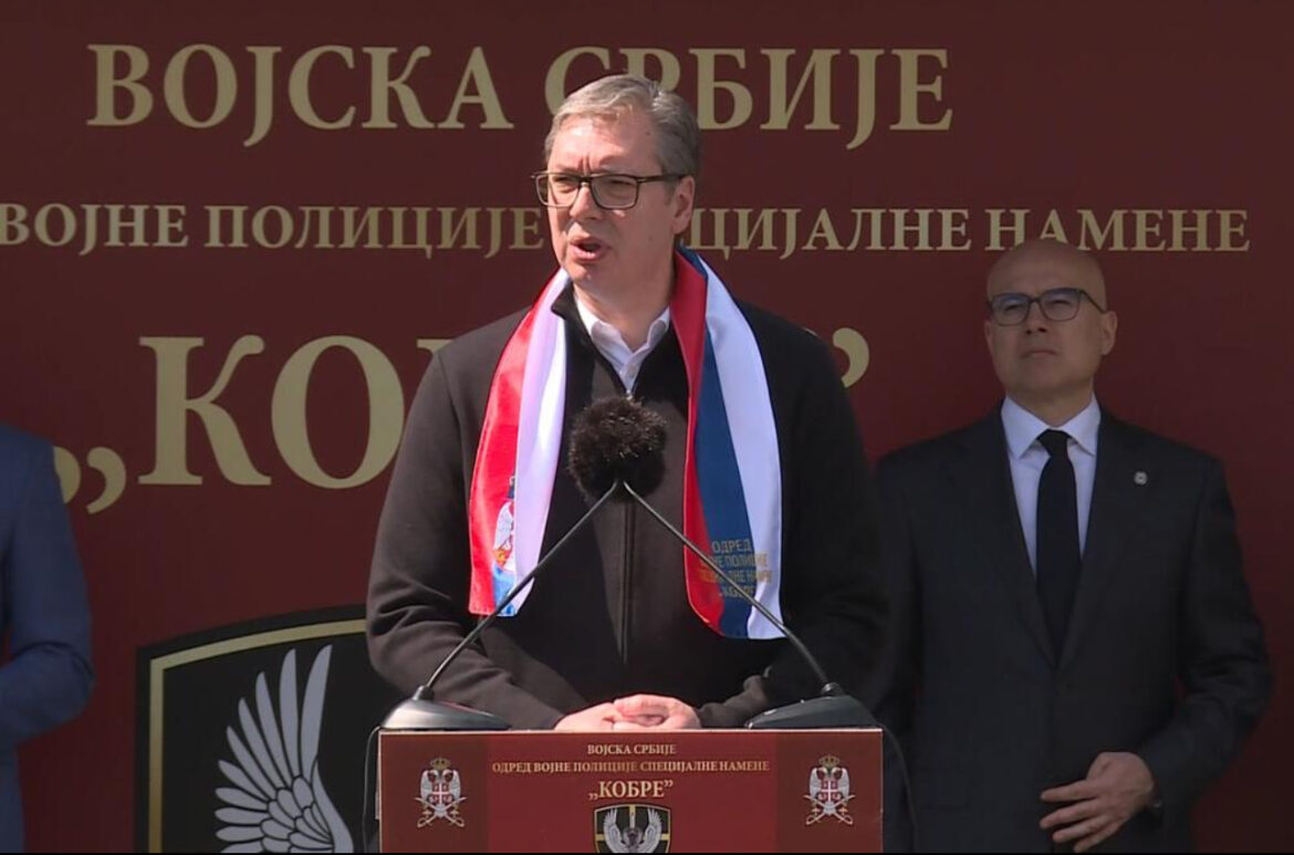 PREDSEDNIK SRBIJE KRISTALNO JASAN Vučić: Svi koji krše ustavni poredak Srbije biće gonjeni, hapšeni i procesuirani 