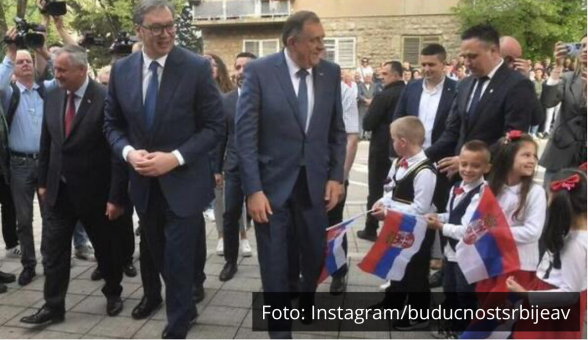 SA PREDSEDNIKOM DODIKOM U JUNAČKOJ BILEĆI Vučić: Srbija će pomoći i njima, važan nam je svaki deo našeg naroda, ma gde živeo 