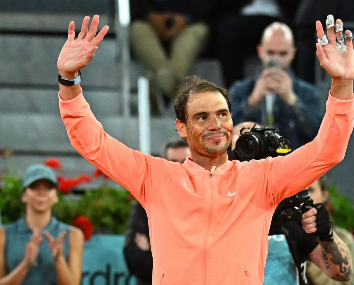 RAFA ODIGRAO „POSLEDNJI PLES“ U MADRIDU! Suze na Nadalovom OPROŠTAJU: Jako je teško, život i telo mi ŠALJU SIGNALE… (VIDEO)