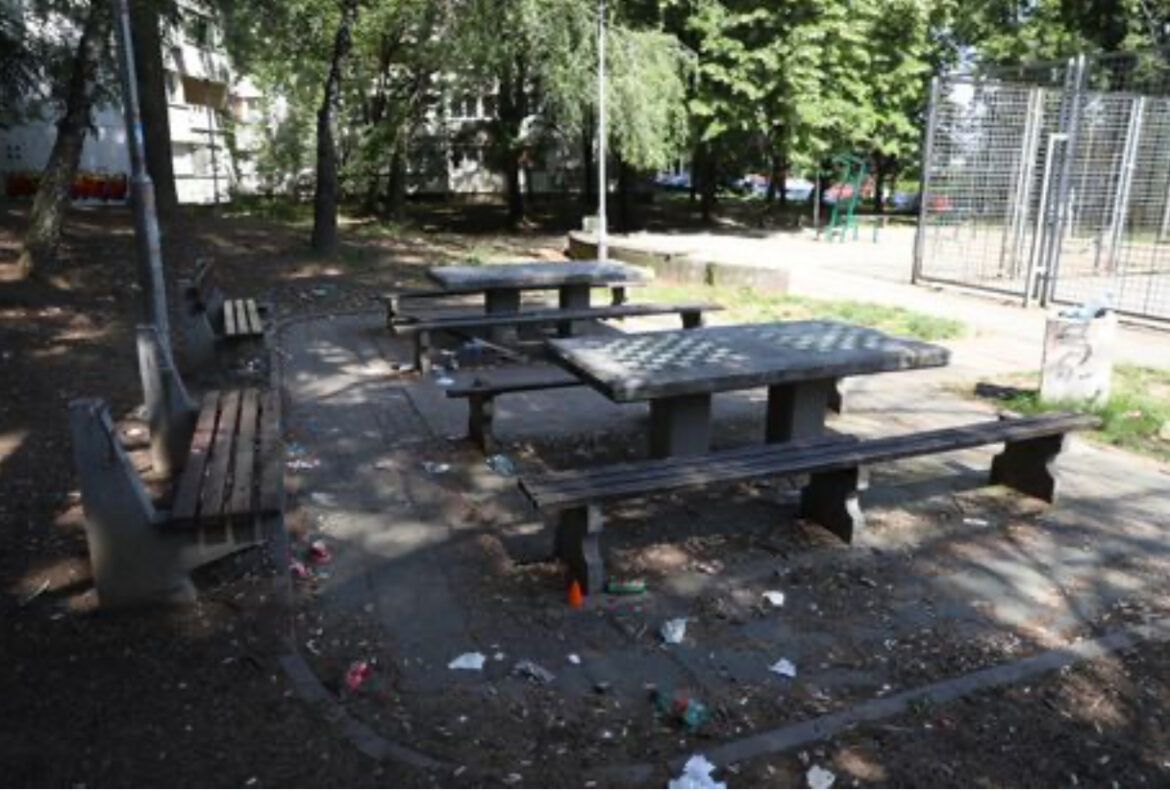 Ovde je pretučen muškarac koji je pokušao da zaštiti sina: Dečji park danas pust