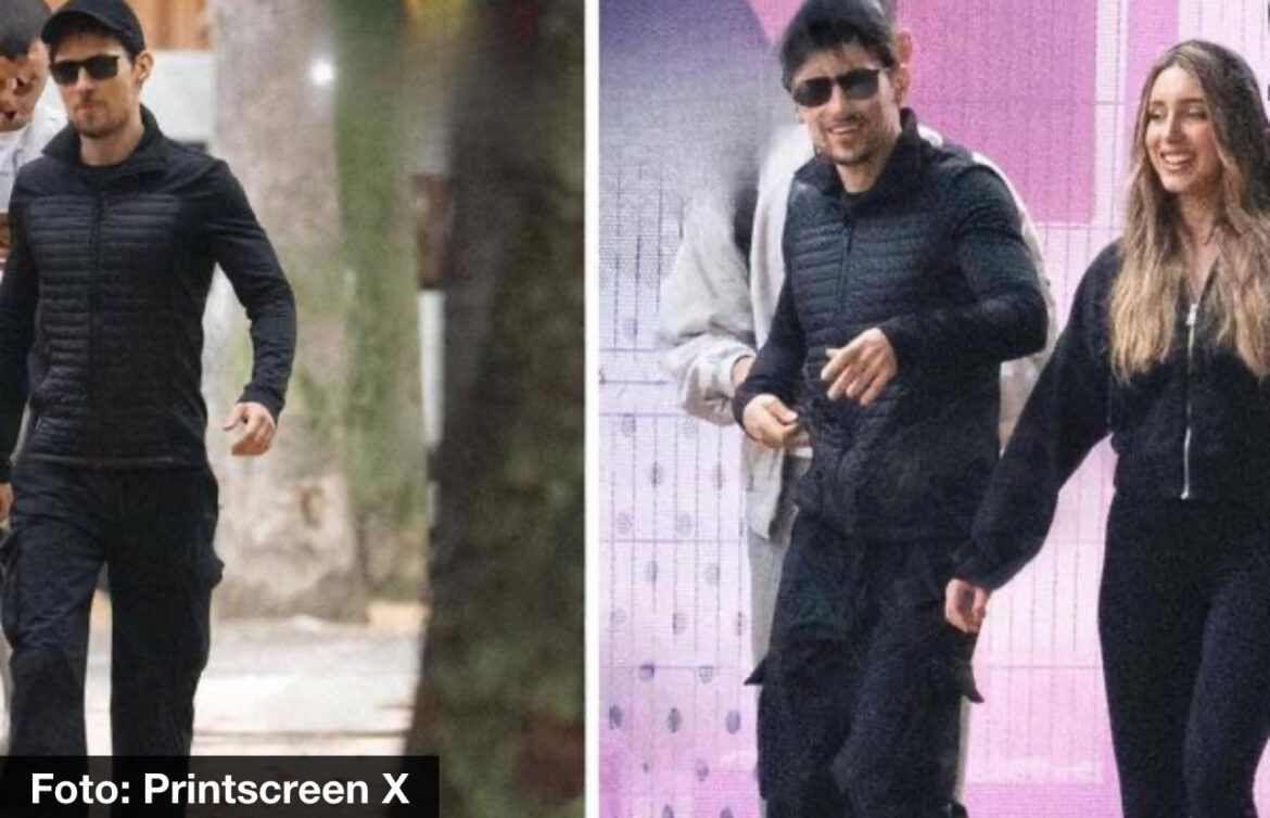 VLASNIK TELEGRAMA UHVAĆEN U PARIZU S DEVOJKOM: Durov se krije iza tamnih naočara, gejmerka koja je uhapšena s njim uživa u šetnji