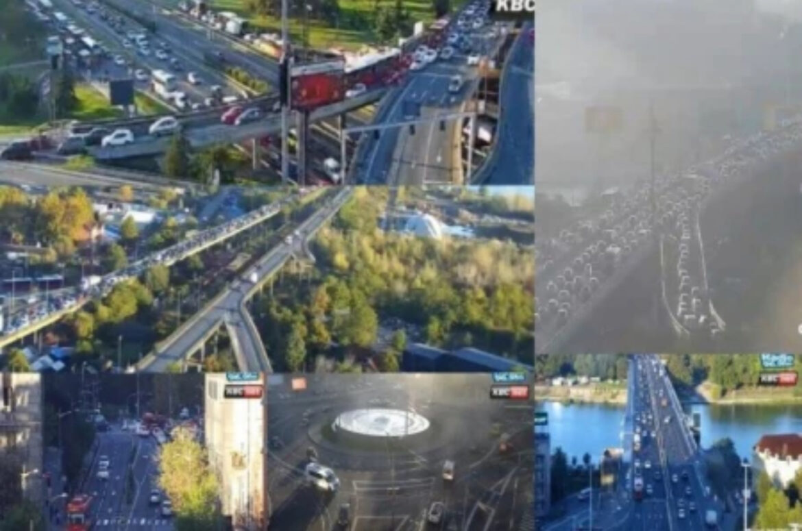 GAZELA I PANČEVAČKI MOST PRED PUCANJEM! Nema igla gde da padne, ovakvu saobraćajnu katastrofu SKORO NISMO VIDELI (FOTO)