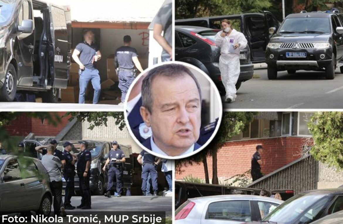 U garaži na Novom Beogradu policija pronašla oružje i eksplozivne naprave: Dačić potvrdio saznanje Telegrafa!