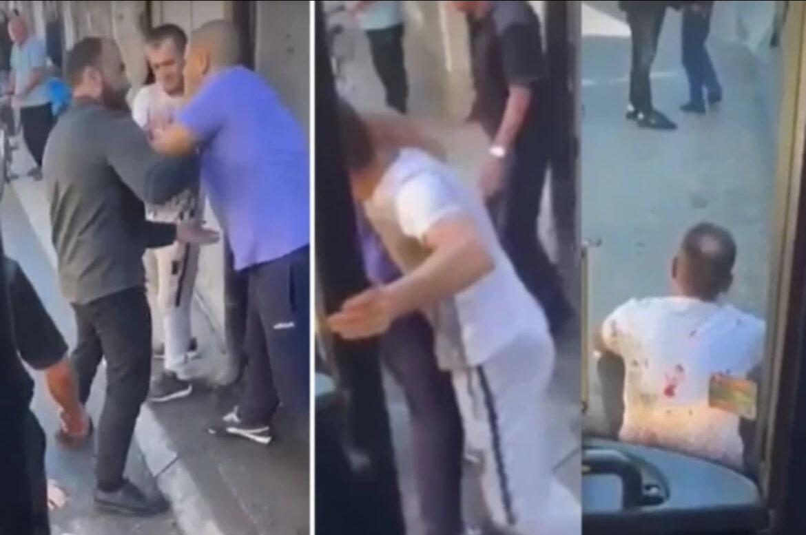 OPŠTA MAKLJAŽA U NOVOM PAZARU: Vozač autobusa izvadio metalni ključ pa krenuo u čoveka, građani ih jedva razdvojili (FOTO)