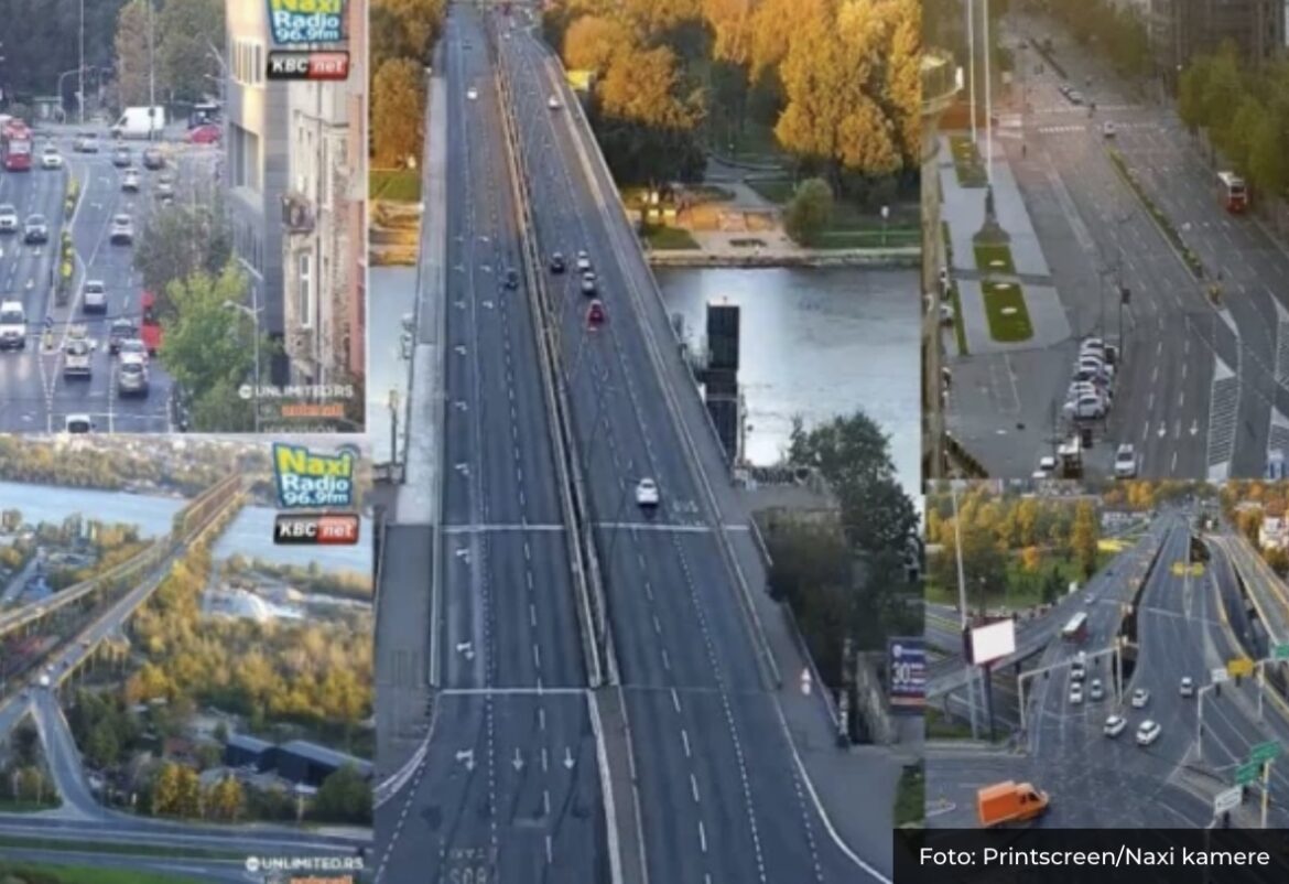 PRAZAN GRAD: Na beogradskim ulicama prizor iz bajke! (FOTO)