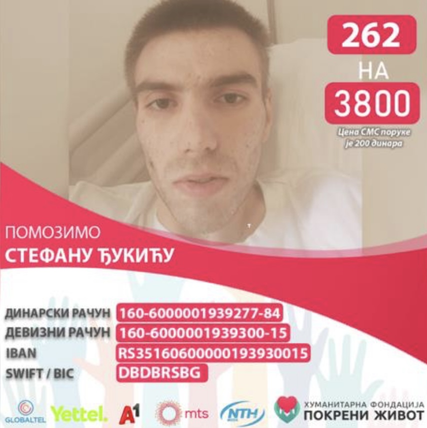 „Srbijo, prosim još malo života za mog sina“ Potresan apel oca Stefana (27) koji jedini na svetu boluje od retke vrste tumora – pomoć potrebnija nego ikad!