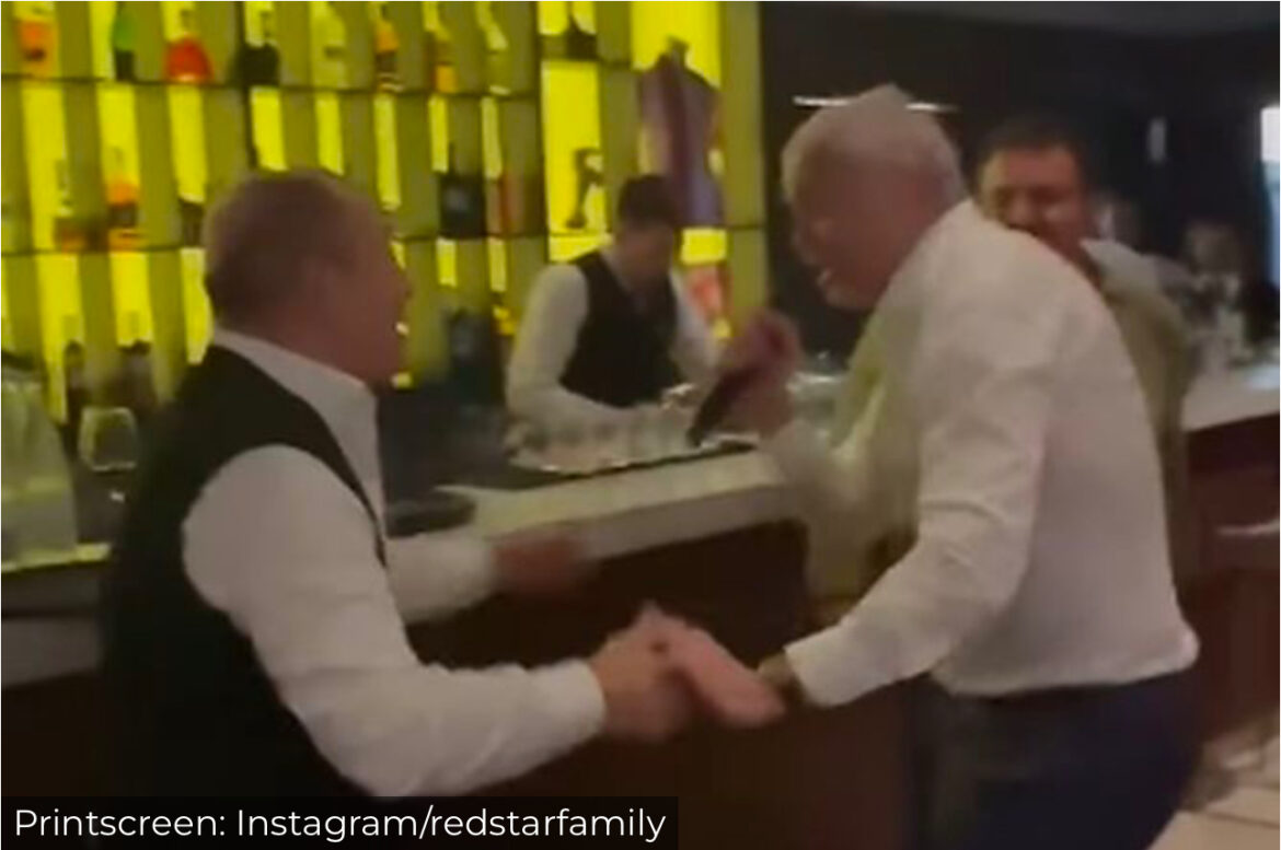 Terzić u transu „oteo“ mikrofon, pa zapevao na ruskom: Ovako grmi „Kaćuša“ na Marakani, sve se trese…