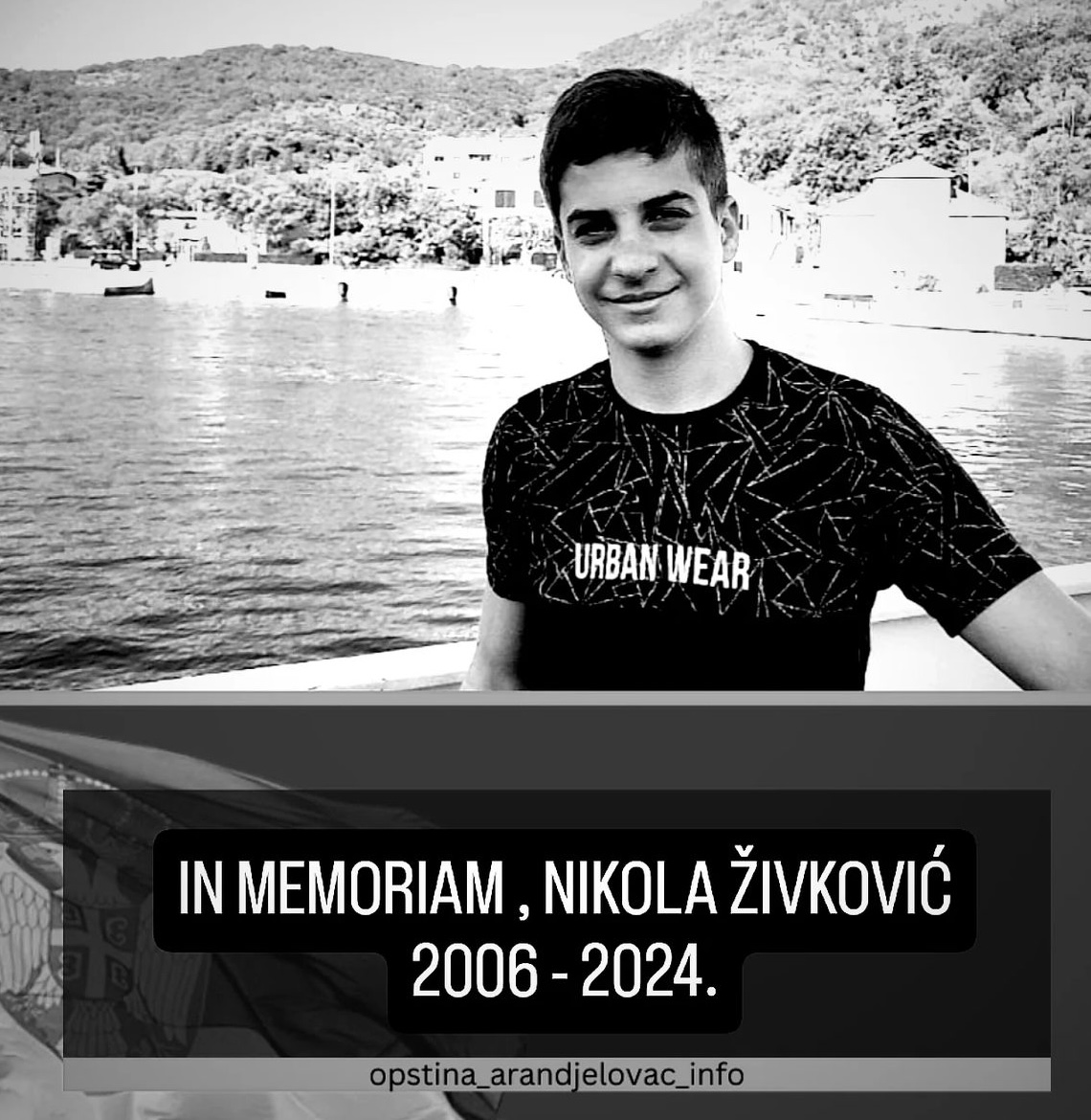 Ovo je Nikola Živković (18) koji je poginuo kod Aranđelovca: Motorom se sudario sa kombijem, umro na mestu