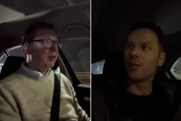 „PREKRŠIO SAM PRAVILO!“ Vučić sa Malim obišao EXPO gradilište: „Poželeo sam da našim neimarima koji vredno rade noću i po hladnoći odnesemo pljeskavice!“