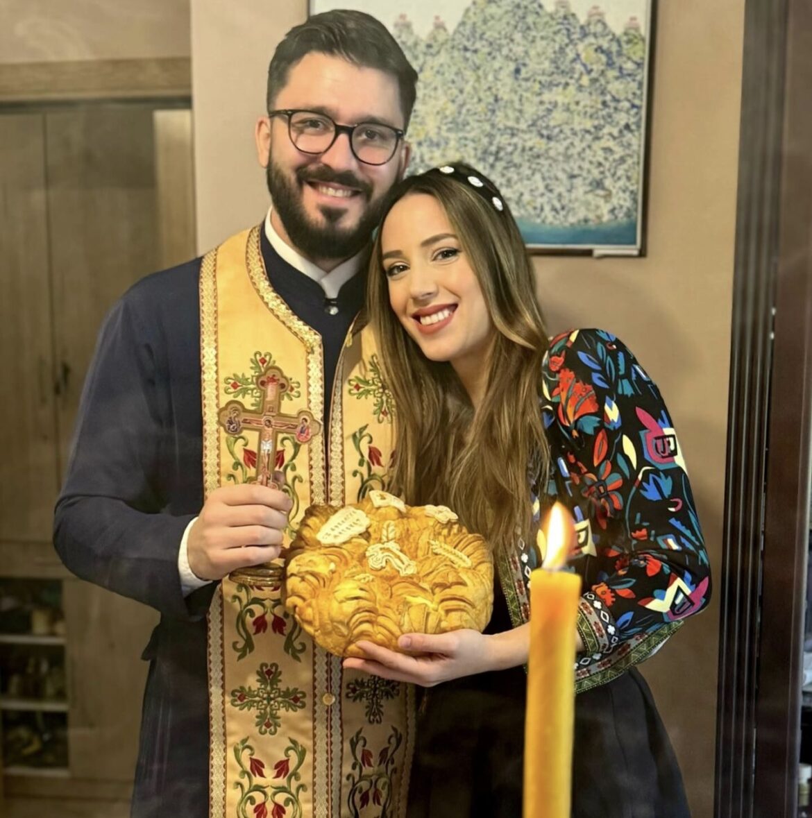 OVAKO SE ARANĐELOVDAN SLAVI U DOMU DANICE CRNOGORČEVIĆ: Sa suprugom Ivanom podelila najlepšu fotografiju! 
