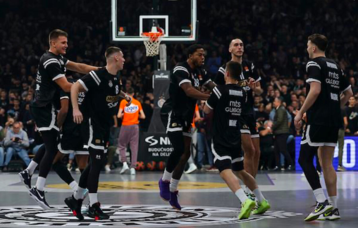 PARTIZAN JE ČETVRTI NAJGLEDANIJI TIM NA SVETU: Čast i ponos svih Grobara i srpske košarke!