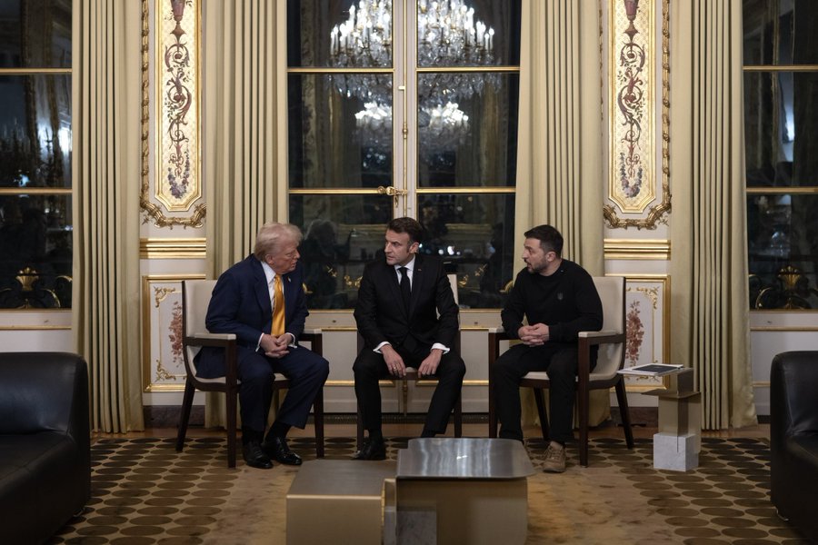 „DOBAR SASTANAK SA TRAMPOM I MAKRONOM“ Zelenski: Očekujemo pravedan mir za Ukrajinu (FOTO)