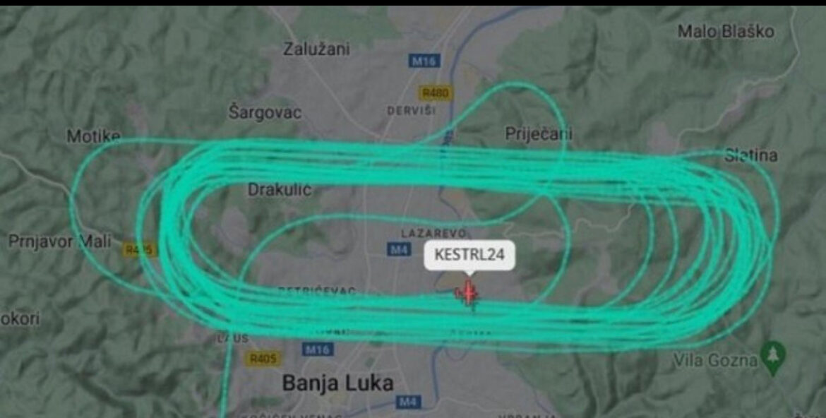 Drama na nebu iznad Srpske! Nepoznati avion nadleće Banjaluku