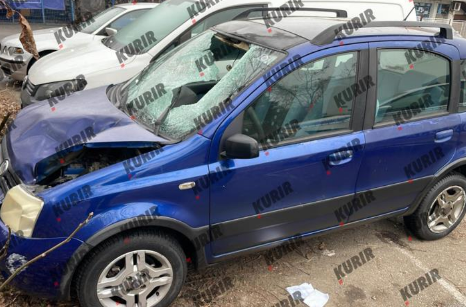 OVO JE „FIJAT PANDA“ KOJOM JE ODBEGLI VOZAČ USMRTIO POLICAJKU NA VOŽDOVCU: Išao preko 100 na sat, vukao je skoro 30 metara (foto)
