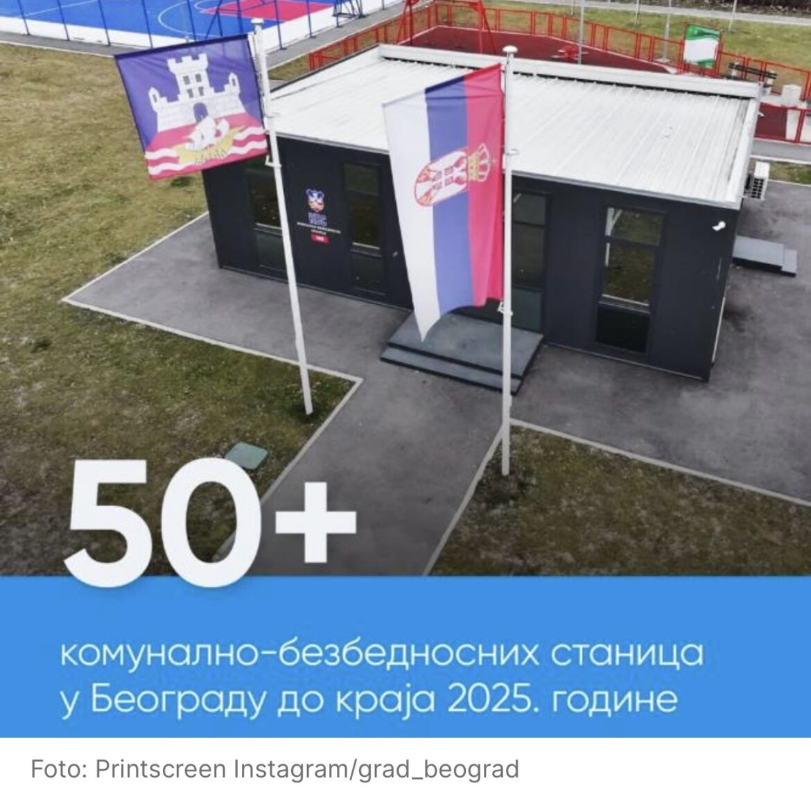 PLANIRANO VIŠE OD 50 KOMUNALNO-BEZBEDNOSNIH STANICA DO KRAJA GODINE Produžena ruka bezbednosnog sistema u Beogradu sa ciljem višeg nivoa bezbednosti! (FOTO)