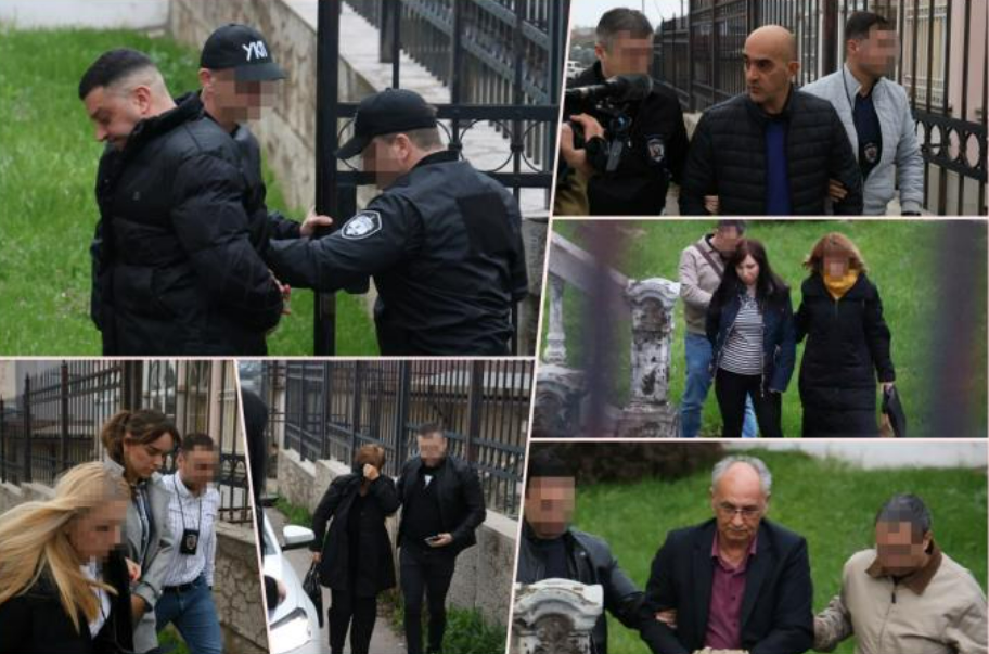 PRVI SNIMCI, OVAKO SU POHAPŠENI PREDSEDNIK I FUNKCIONERI OPŠTINE ŽITORAĐA: Sprovedeni u niški UKP, pretresi na više lokacija u toku (FOTO, VIDEO)