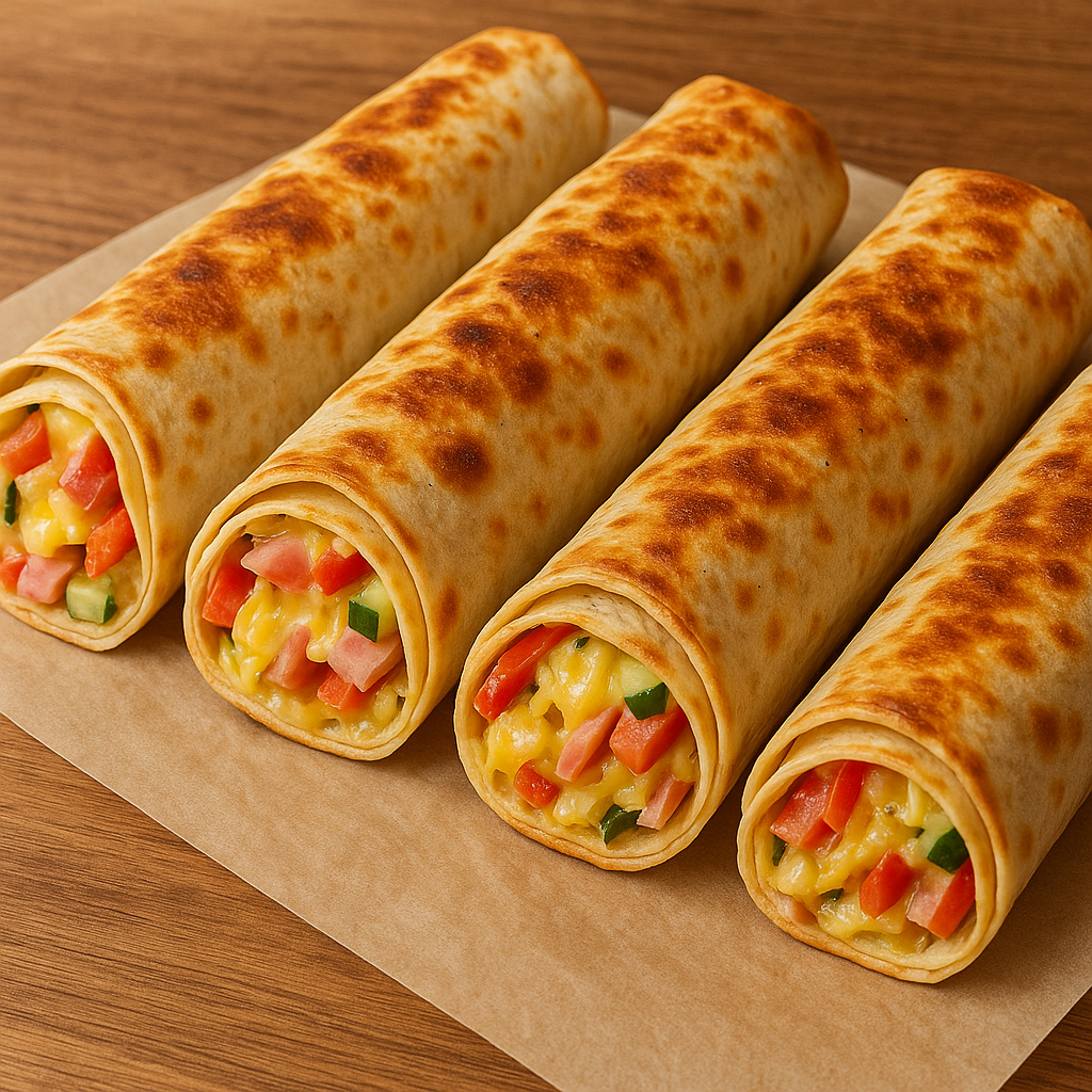 Punjene tortilje iz rerne: Hrskave, tope se u ustima i gotove za 10 minuta