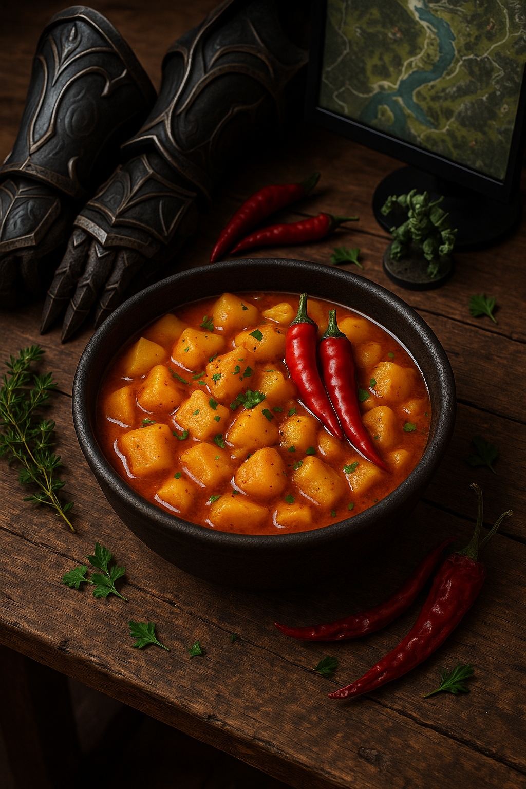 Recept: Krompir paprikaš (za 4 osobe)