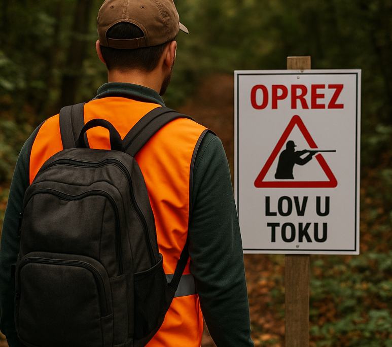 SAVETI ZA BEZBEDNOST U PRIRODI TOKOM LOVNE SEZONE